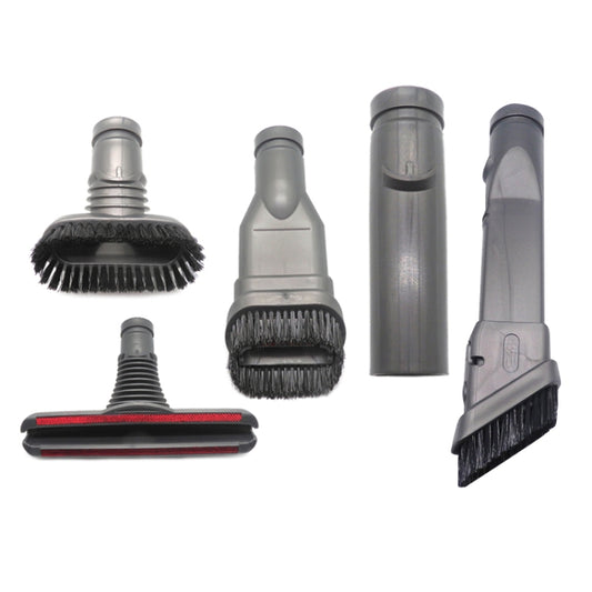 XD974 5-in-1 Rundbürste + 2 x Hartbürste + Matratzenbürste + Adapter für Dyson Staubsauger-Teile-Kits, XD974