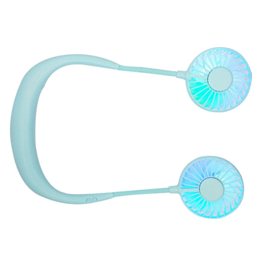 Kreativer Mini-Halsventialtor, Outdoor-LED-Ventilator, F008 (Schwarz), F008, F008 (Blau), F008 (Weiß)