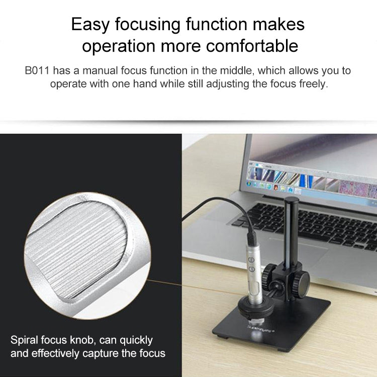 Supereyes B011 HD Digital Electronic Microscope Industrial Mobile Phone Repair Magnifying Glass, B011