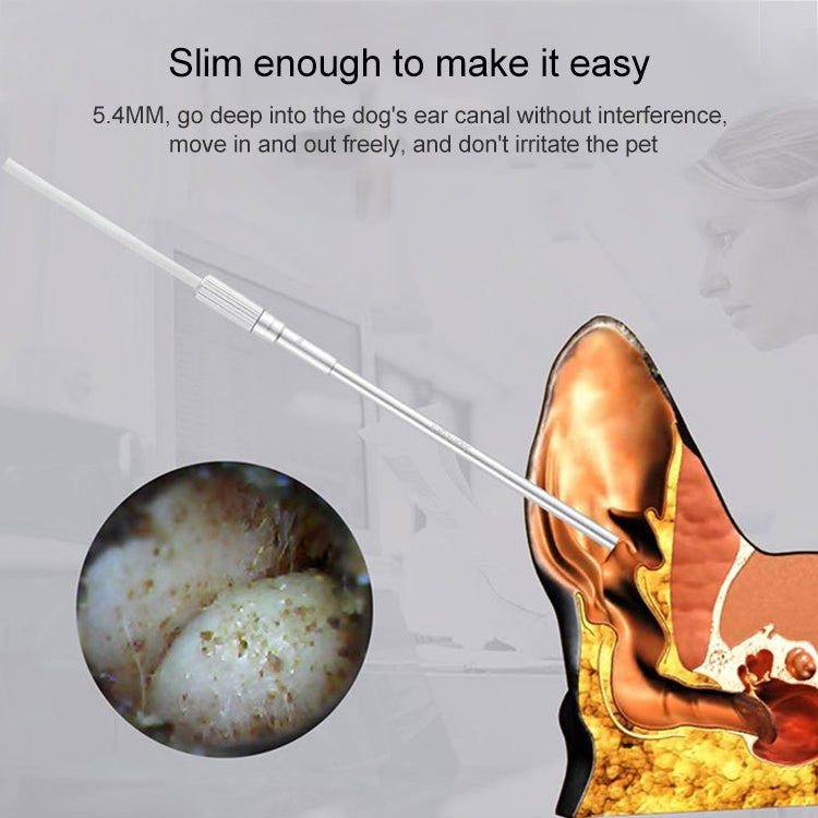 Supereyes Y003 Pet Ear Canal Nasal Cavity Waterproof Electronic Digital Endoscope, Y003