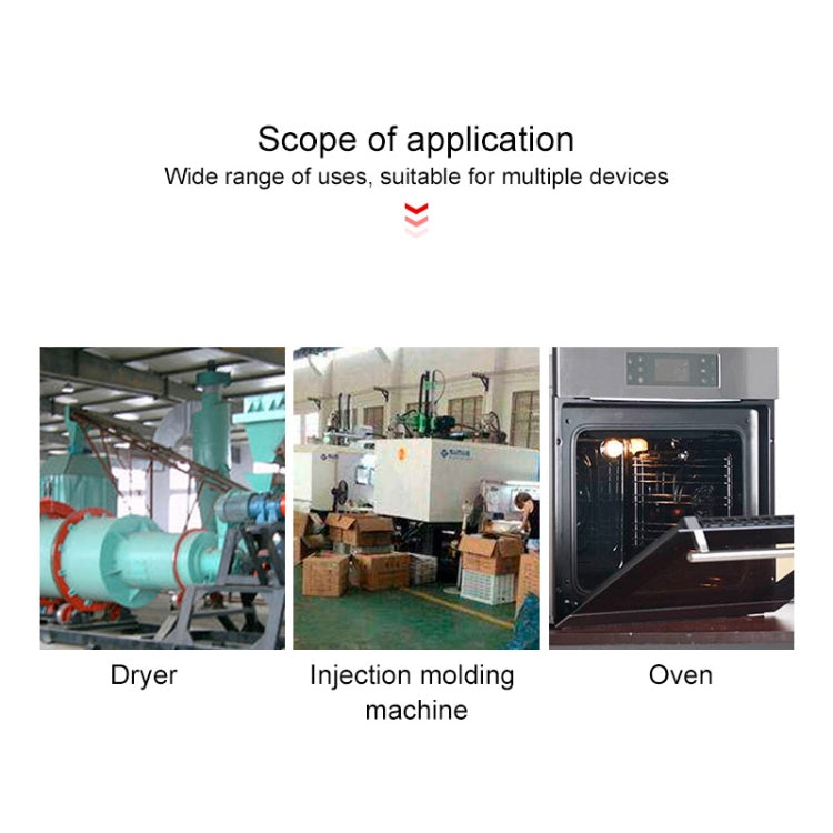 REX-C100 Thermostat + Thermocouple + SSR-40 DA Solid State Module Intelligent Temperature Control Kit, 40DA
