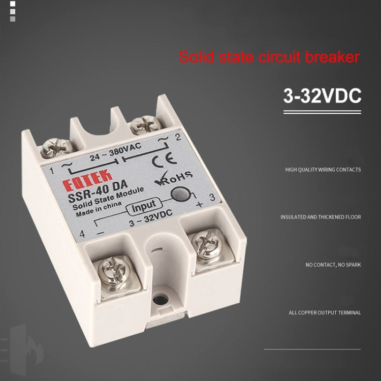 REX-C100 Thermostat + Thermocouple + SSR-60 DA Solid State Module Intelligent Temperature Control Kit, 60DA