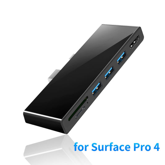 ROCKETEK SK-S4H 3 x USB 3.0 + HDMI + SD / TF Memory Card Reader HUB 4K HDMI Adapter, SK-S4H