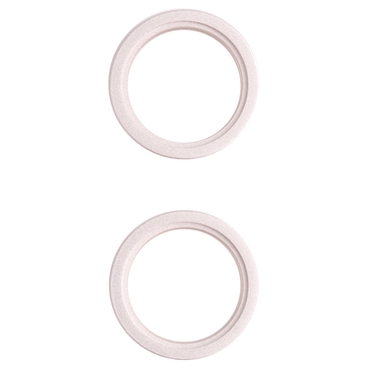 Lot de 2 anneaux de protection extérieurs en métal pour objectif de caméra arrière pour iPhone 13 mini
