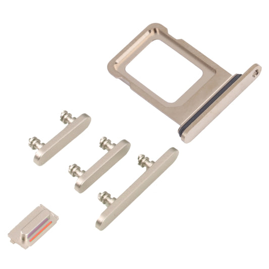 SIM-Kartenhalter + SIM-Kartenhalter + Seitentasten für iPhone 14 Pro Max, Für iPhone 14 Pro Max