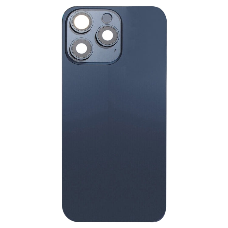 For iPhone 15 Pro Max Glass Battery Back Cover with Flash Bracket + Wireless Charging Module, For iPhone 15 Pro Max