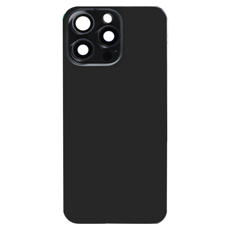 For iPhone 15 Pro Glass Battery Back Cover with Flash Bracket + Wireless Charging Module, For iPhone 15 Pro