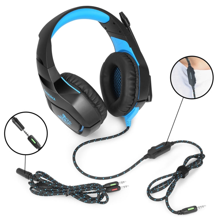 ONIKUMA K1-B Deep Bass Noise Canceling Camouflage Gaming Headphone with Microphone