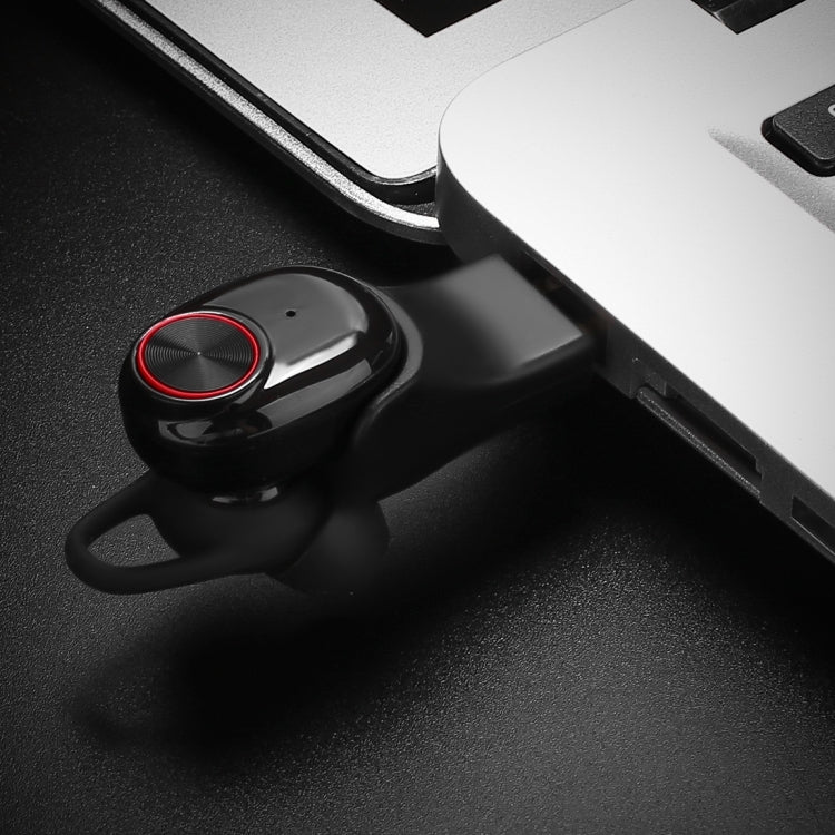 BTH-V5 DSP Noise Cancelling Earbuds Sports Wireless Bluetooth V5.0 Headset with Charging Case, Compatible with iPhone and Android
