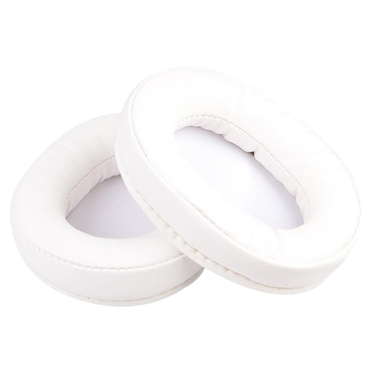 1 Pair Leather Sponge Protective Case for Steelseries Arctis 3 Pro / Ice 5 / Ice 7 Headphone (White), IP6D2519A, IP6D2519B, IP6D2519C, IP6D2519D, IP6D2519E, IP6D2519F