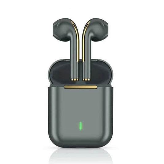 J18 Bluetooth 5.0 TWS Wireless Binaural Bluetooth Earphone with Charging Box, J18 (Green), J18 (Rose Gold), J18 (Black)