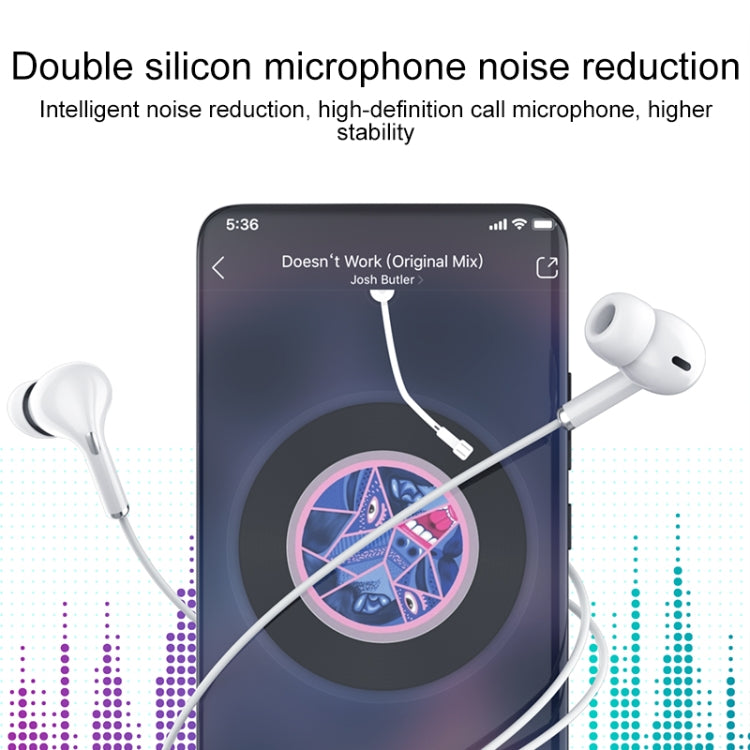 IVON E51 3.5mm In-ear Smart Noise Cancelling Earphone