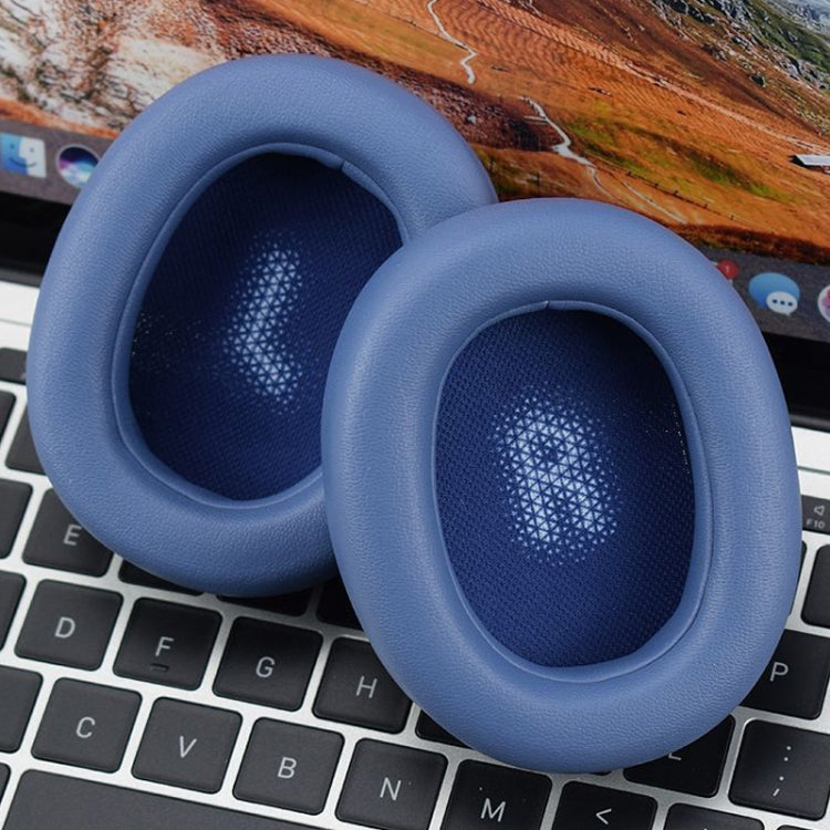 For JBL Everest Elite 750NC Headphones Imitation Leather + Foam Soft Earphone Protective Cover Earmuffs,One Pair, For Everest Elite 750NC Bronze, For Everest Elite 750NC Blue