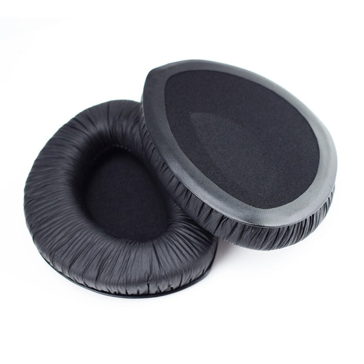 2 PCS For Sennheiser RS160 /170 / HDR 170 / 180 / 160 Wrinkled Skin Earphone Cushion Cover Earmuffs Replacement Earpads without Buckle, Wrinkled Skin