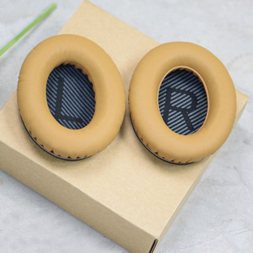 1 paire de coussinets d'écouteurs souples en coton LR pour BOSE QC2 / QC15 / AE2 / QC25 / QC35