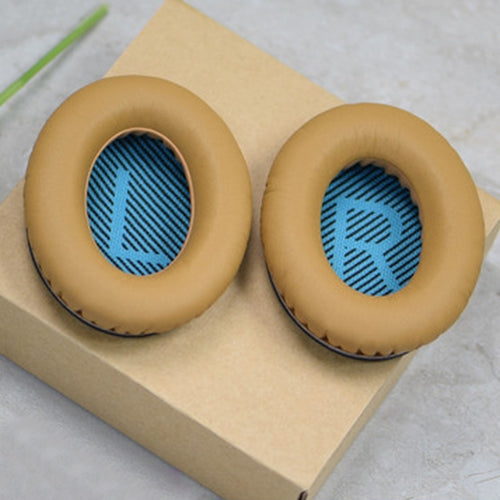 1 paire de coussinets d'écouteurs souples en coton LR pour BOSE QC2 / QC15 / AE2 / QC25 / QC35