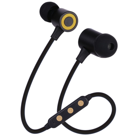 MG-G22 Portable Sports Magnetic Absorption Bluetooth V5.0 Bluetooth Headphones, Support TF Card