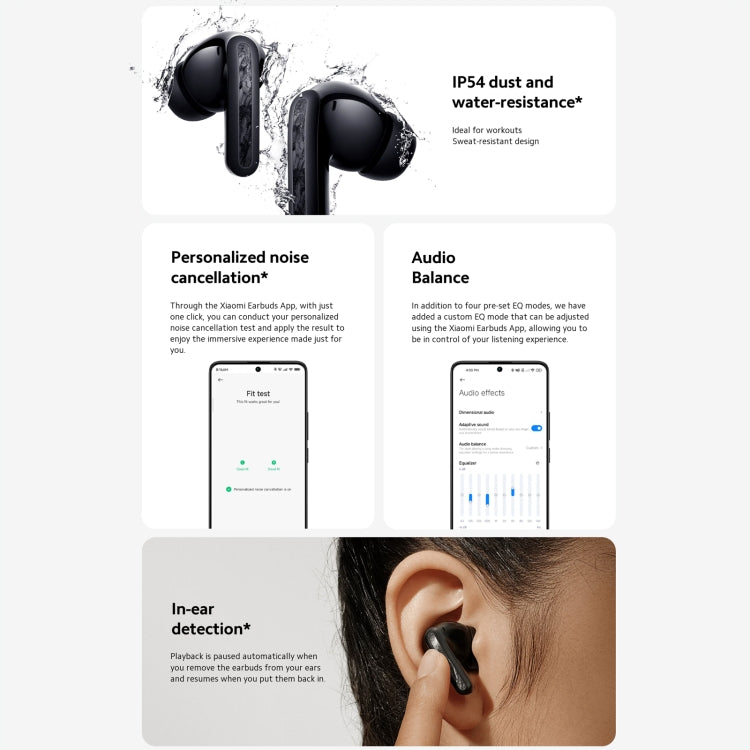 Original Xiaomi Redmi Buds 5 Pro Wireless Bluetooth Earphone