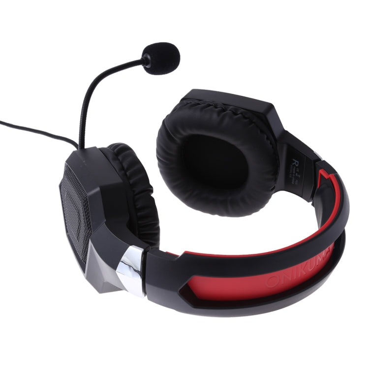 ONIKUMA K8 Over Ear Bass Stereo Surround Gaming Headphone with Microphone & LED Lights