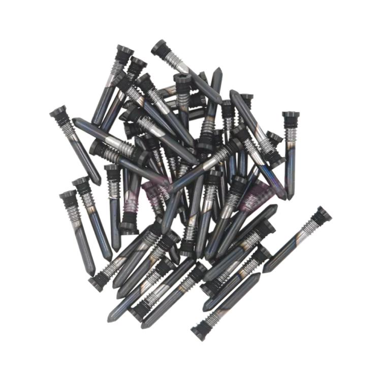 For iPhone 15 Plus / 15 100pcs Charging Port Screws, For iPhone 16 Plus / 16