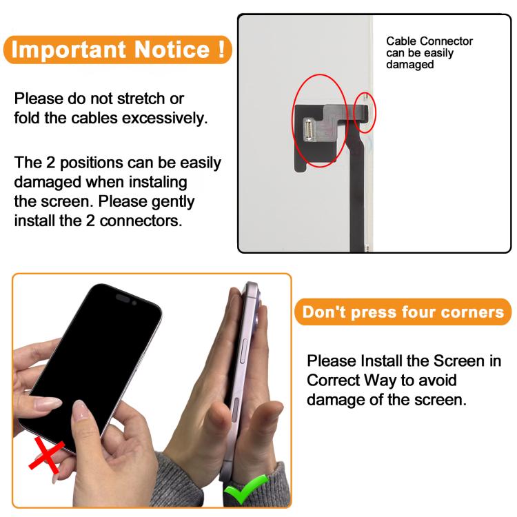 HXL Soft OLED Screen For iPhone 16 Pro Max, For iPhone 16 Pro Max