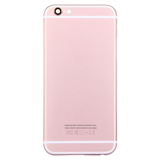 5 in 1 for iPhone 6s (Back Cover + Card Tray + Volume Control Key + Power Button + Mute Switch Vibrator Key) Full Assembly Housing Cover, For iPhone 6s, For iPhone 6s (with side Key), For iPhone 6s (with Side keys)