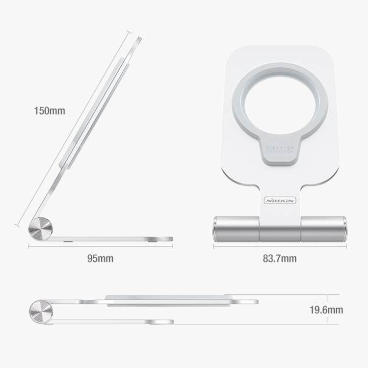 NILLKIN Vertical Folding Stand,Support Magsafe Charger