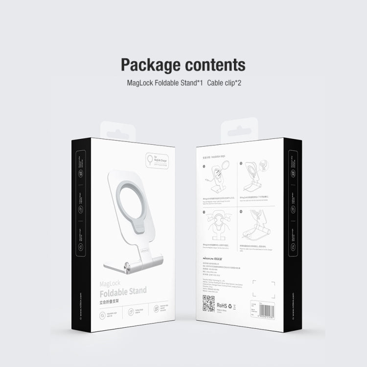 NILLKIN Vertical Folding Stand,Support Magsafe Charger