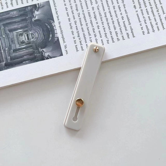 TPU-Leder-Fingerschlaufen-Handyhalter Desktop-Griffständer