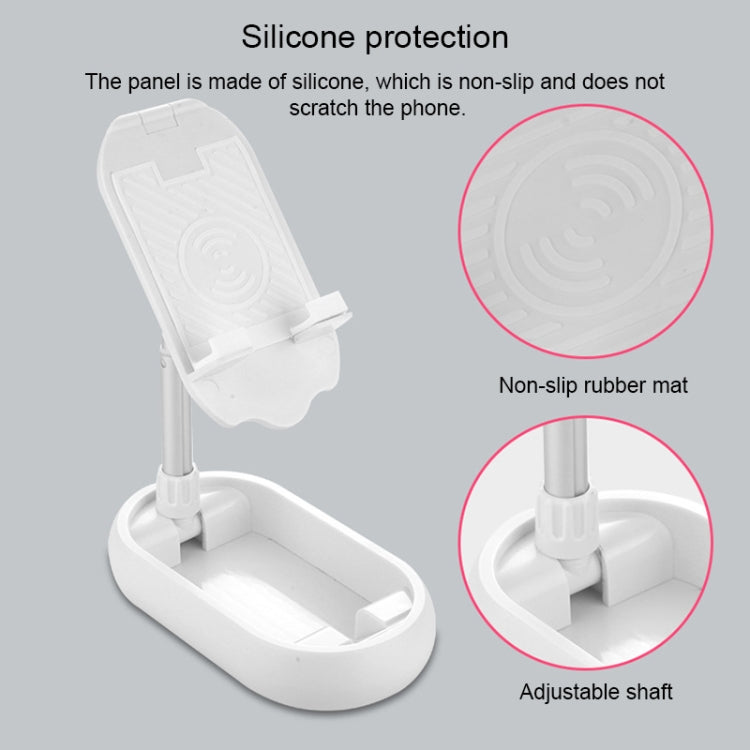 XC03 Telescopic Folding Mobile Phone Tablet Mirror Desktop Holder Bracket