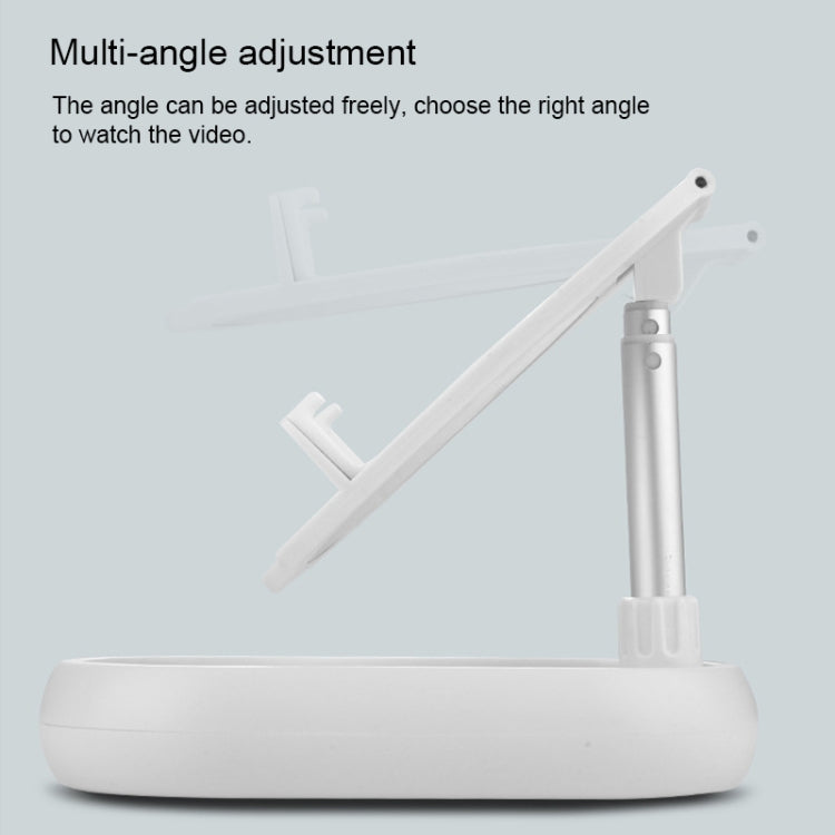 XC03 Telescopic Folding Mobile Phone Tablet Mirror Desktop Holder Bracket