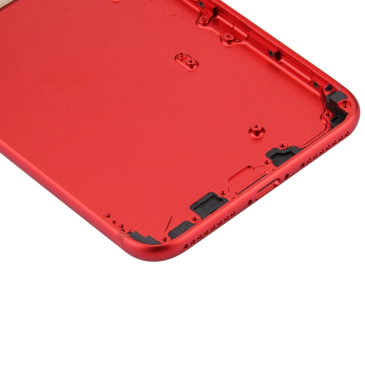 6 in 1 for iPhone 7 Plus (Back Cover (With Camera Lens) + Card Tray + Volume Control Key + Power Button + Mute Switch Vibrator Key + Sign) Full Assembly Housing Cover, For iPhone 7 Plus
