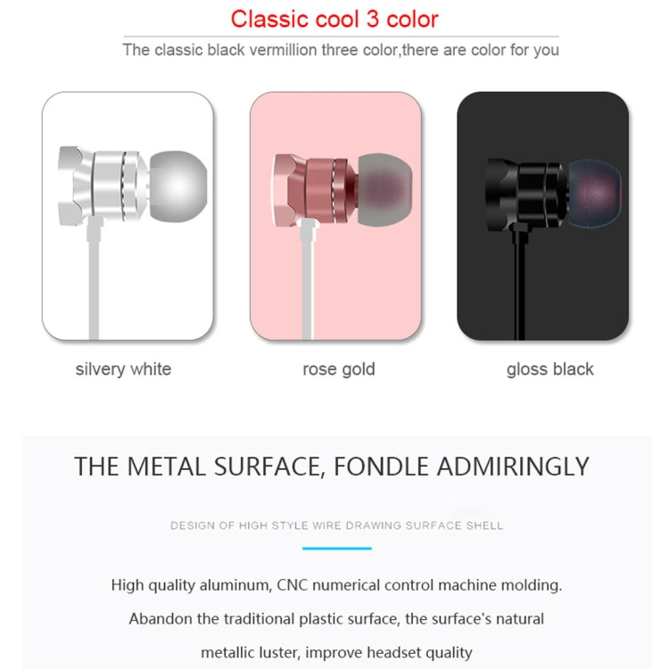 X3 Magnetic Absorption Sports Bluetooth 5.0 In-Ear Headset with HD Mic, Support Hands-free Calls, Distance: 10m