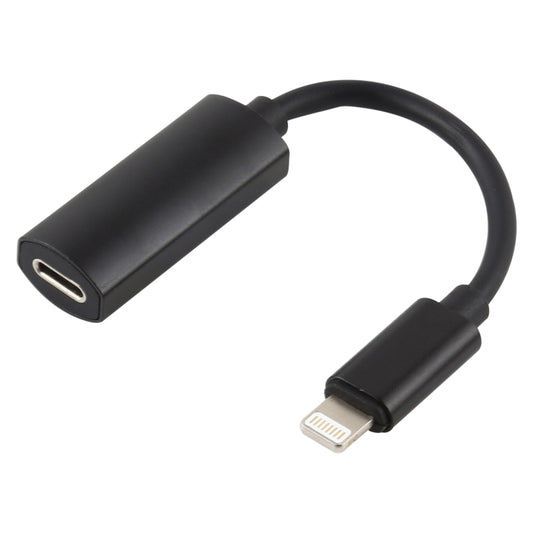 2 in 1 8 Pin Male to Dual 8 Pin Female Charging and Listening to Music Audio Earphone Adapter, Compatible with All IOS Systems