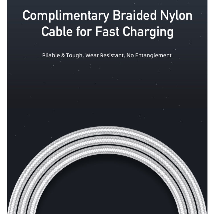 awei PD5 PD 20W Fast Charging Travel Charger Power Adapter with Type-C / USB-C to 8 Pin Cable, US Plug