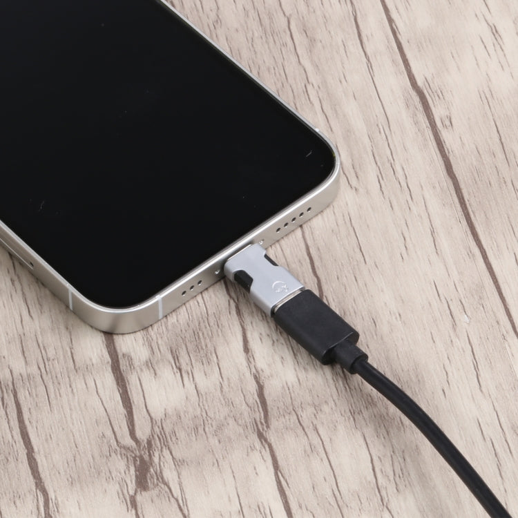 Portable 8 Pin to USB-C/Type-C Audio Adapter