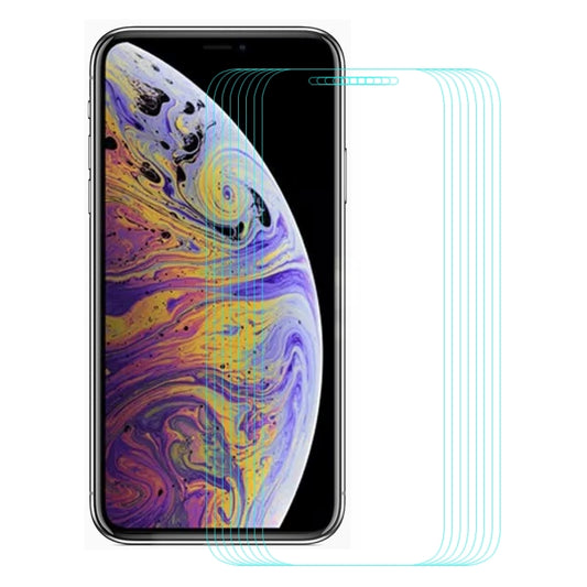 Pour iPhone 11 Pro Max / XS Max 10 pcs ENKAY Hat-Prince Film de protection en verre trempé 0,26 mm 9H 2.5D, pour XS Max (10 pcs)