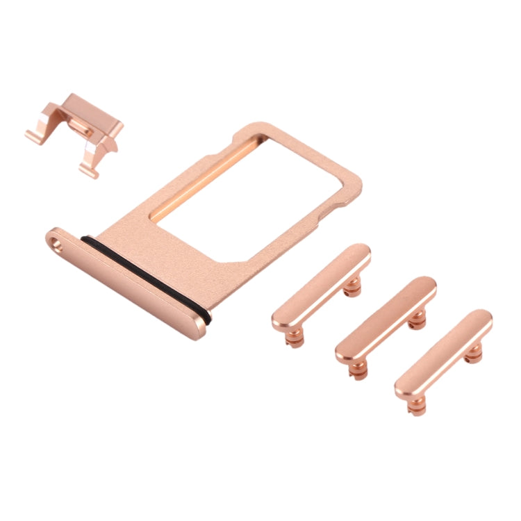 Card Tray + Volume Control Key + Power Button + Mute Switch Vibrator Key for iPhone 8 Plus , For iPhone 8P, For iPhone 8 Plus
