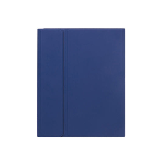 X-11BC Skin Plain Texture Detachable Bluetooth Keyboard Tablet Case for iPad Pro 11 inch 2020 / 2018, with Touchpad & Pen Slot