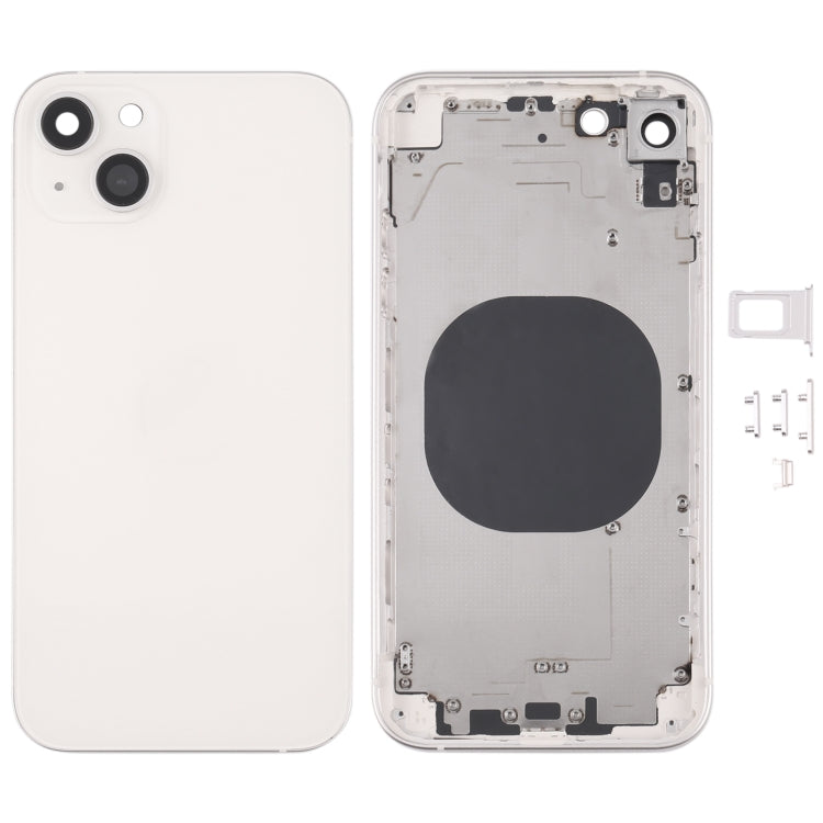 Back Housing Cover with Appearance Imitation of iP13 for iPhone XR, For iPXR to i13(Black), For iPXR to i13(Blue), For iPXR to i13(Purple), For iPXR to i13(Pink), For iPXR to i13(Red), For iPXR to i13(Green), For iPXR to i13(White)