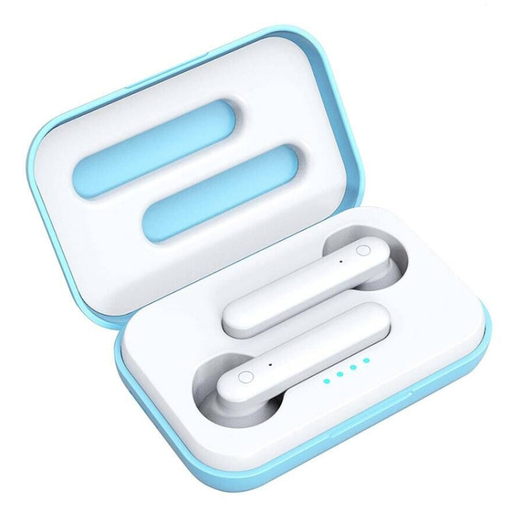 X26 TWS Bluetooth 5.0 Wireless Touch Bluetooth Earphone with Magnetic Attraction Charging Box, Support Voice Assistant & Call, White, Pink, Blue