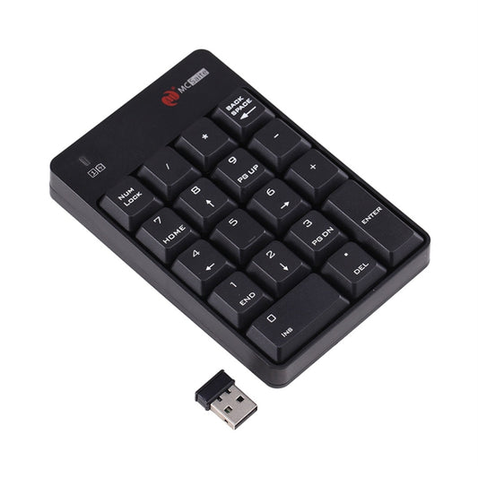MC Saite SK-51AG 2 in 1 2.4G USB Numeric Wireless Keyboard & Mini Calculator for Laptop Desktop PC, SK-51AG