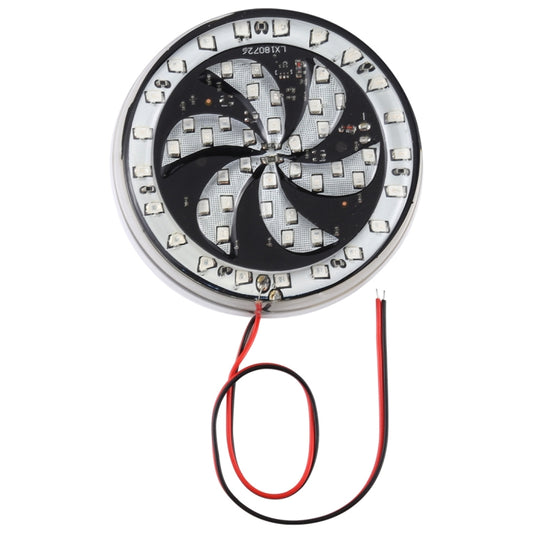 65 LEDs SMD 2835 Motorcycle Modified Windmill Angel Eyes RGB Light Fire Wheel Light Styling Flash Atmosphere Lamp, Diameter: 8.3cm, DC 12V, 65 LEDs Diameter: 9cm