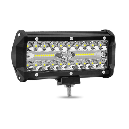 7 inch 30W 3000LM 6000K LED Strip Lamp Working Refit Off-road Vehicle Roof Strip Light