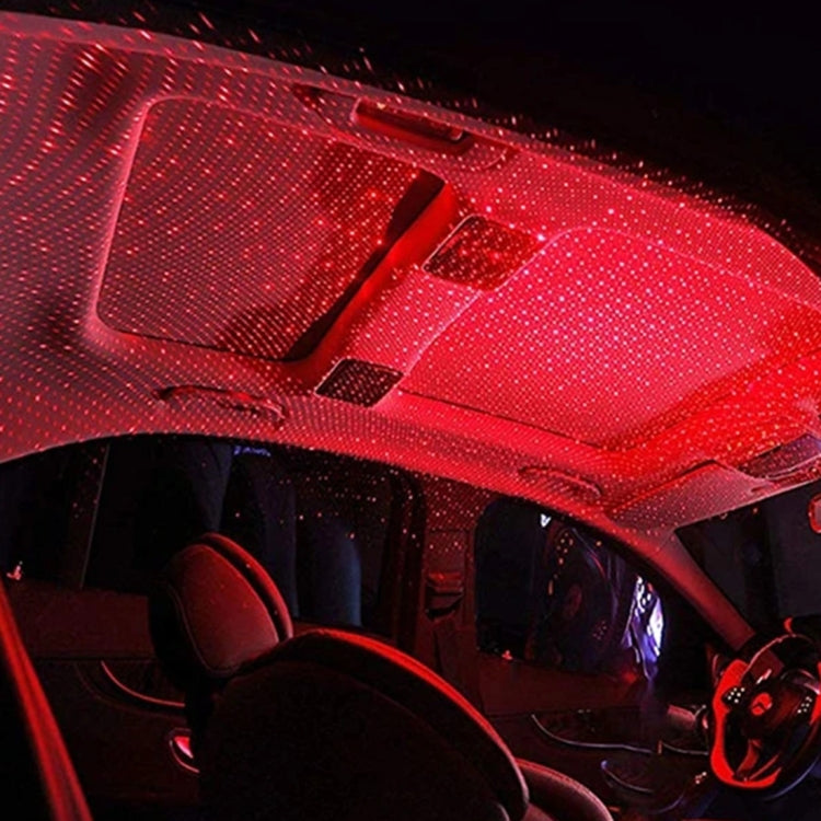 USB Interface Household and Car 360-degree Bending Atmosphere Light, Light Color: Red, Light Color: Red