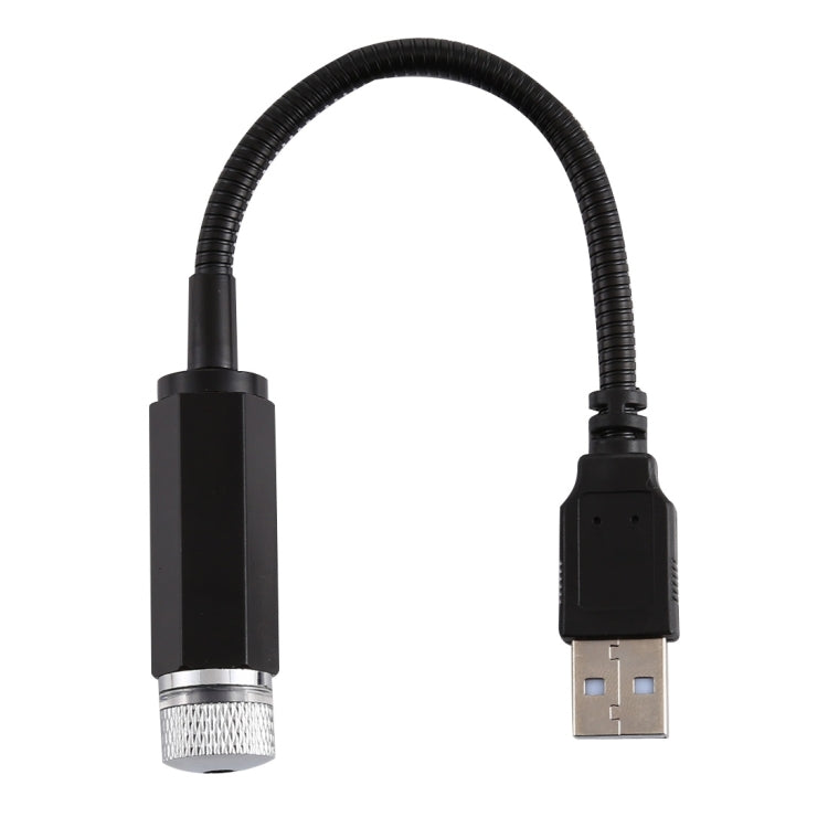 USB Interface Household and Car 360-degree Bending Atmosphere Light, Light Color: Red, Light Color: Red