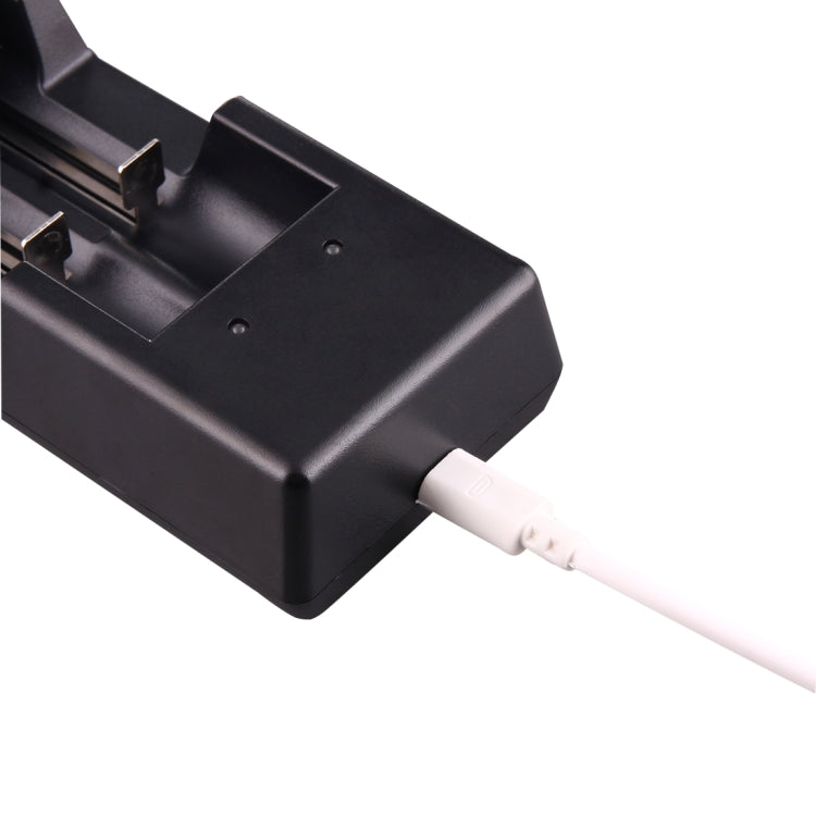 TOMO V6-2 USB Smart Battery Charger with Indicator Light for 18650 / 18500 / 17650 / 16340 / 14500 / 10500 Li-ion Battery / AA / AAA Battery, TOMO V6-2