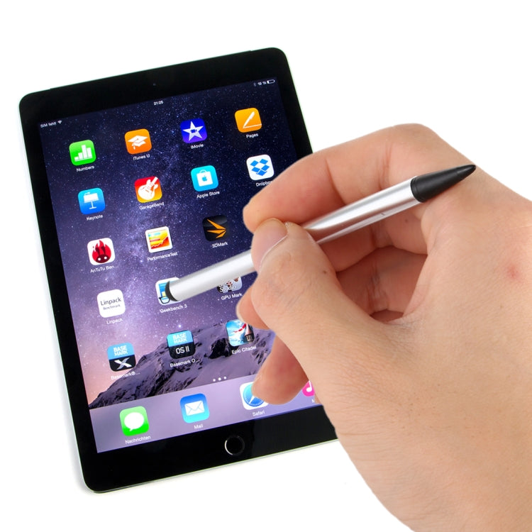 Stylet double pointe de précision pour écran tactile résistif et capacitif