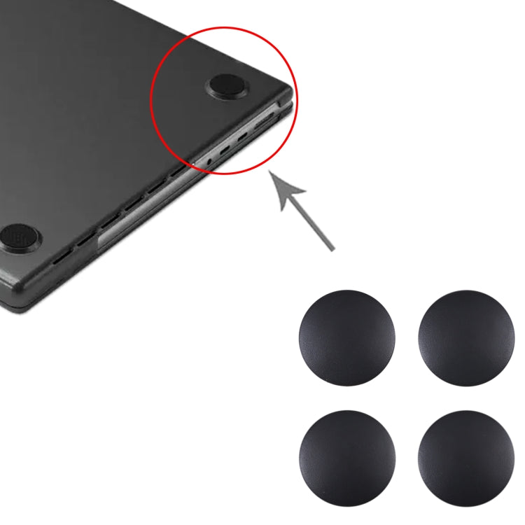 For MacBook Pro A2289 A2251 A2159 A2179 A2337 A2338 A2141 4 in 1 Bottom Case Rubber Mats