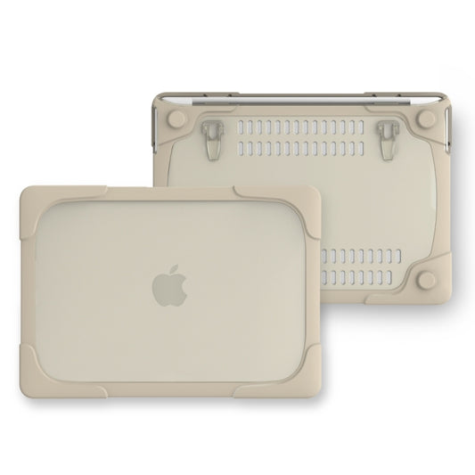 Pour MacBook Pro 13,3 pouces (A1708) et avec Touch Bar (A1706) Housse de protection antichoc pliable en TPU + PC avec support, Pour MacBook Pro 13,3 pouces avec Touch Bar